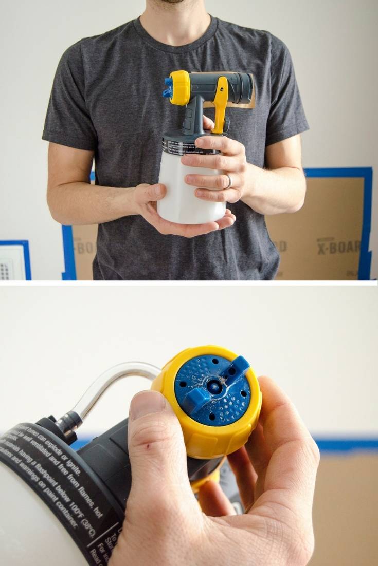 How to Use a Paint Sprayer Indoors {+ Project Inspiration}