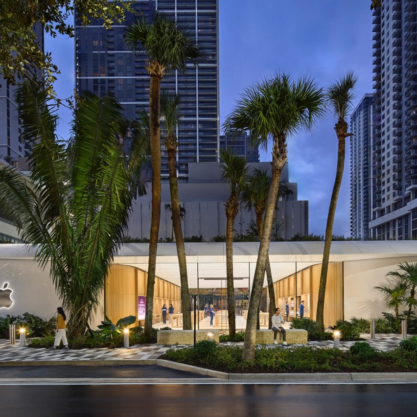 Apple unveils first mass-timber Apple Store in Miami