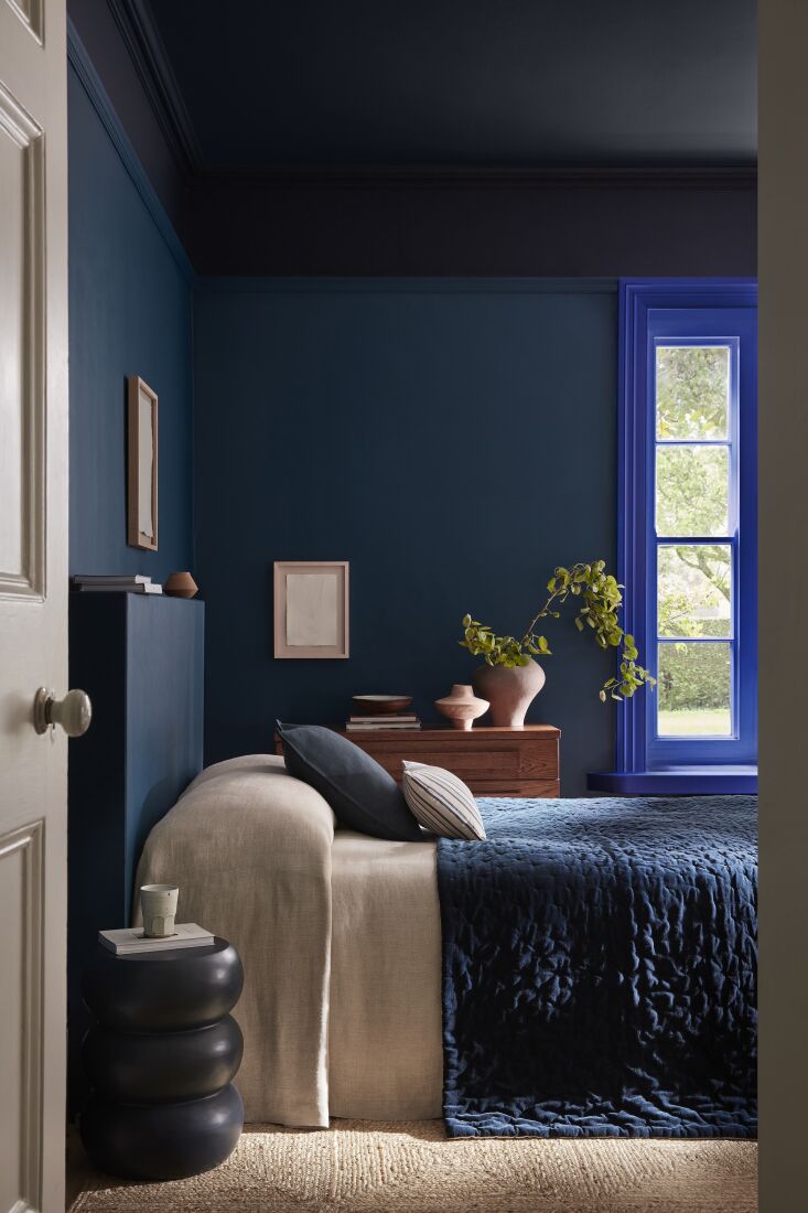 Steal This Look: A Blue-on-Blue (on Blue) Bedroom